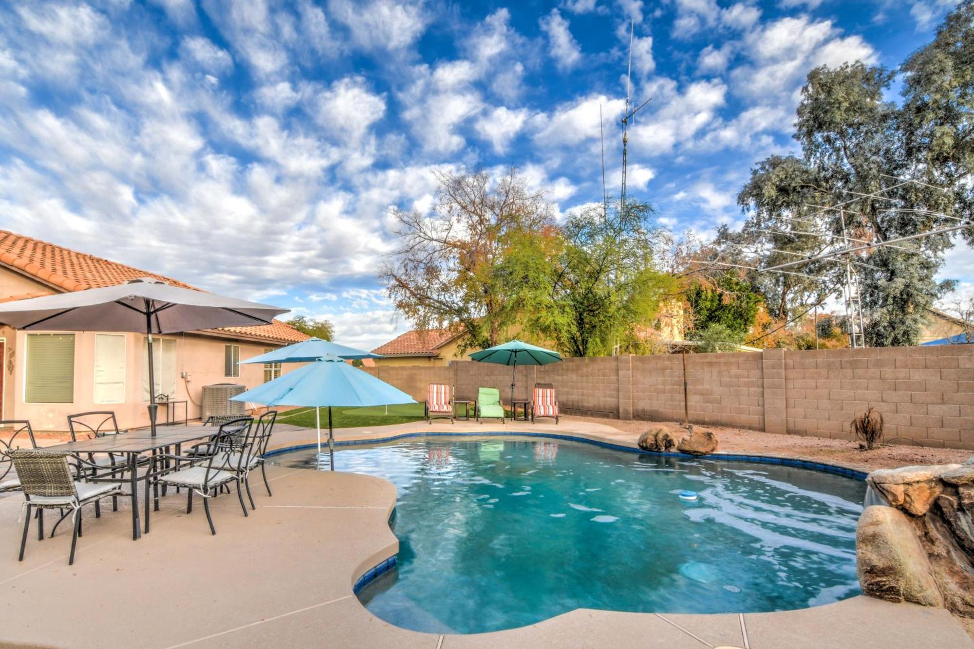 Resort Style Desert Oasis, Pool, Golf, Billiards&Ping Pong Gilbert Exterior foto